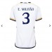 Real Madrid Eder Militao #3 Voetbalkleding Thuisshirt Dames 2023-24 Korte Mouwen